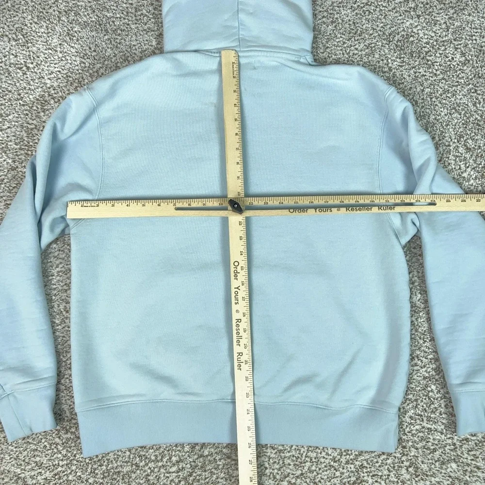 Jordan Hoodie Mens Large Blue Pullover Sweatshirt Air Jordan Logo Athletic Heavy